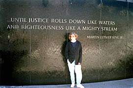 Nancy Lee at M.L.K. Memorial